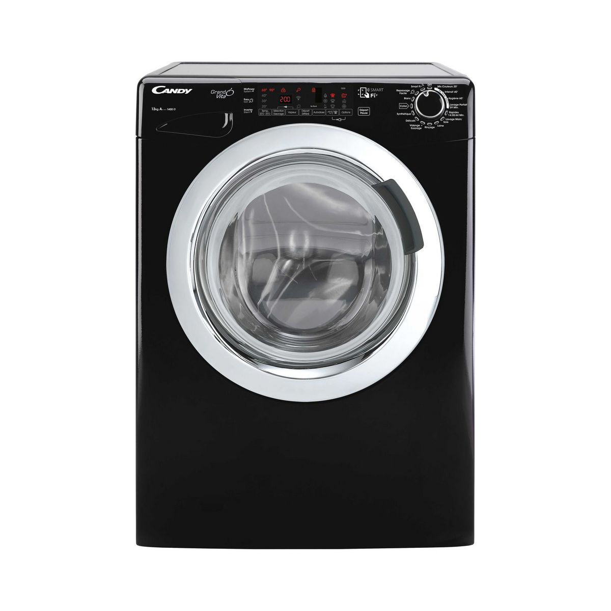 CANDY Lave linge hublot GVD1413TWHC3B-47, 13 kg, 1400 T/min pas cher 