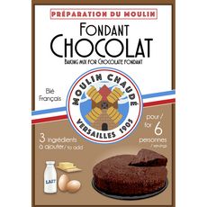 MOULINS DE VERSAILLES Préparation pour fondant au chocolat 375g