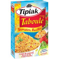 TIPIAK Tipiak préparation taboulé tomate basilic 350g