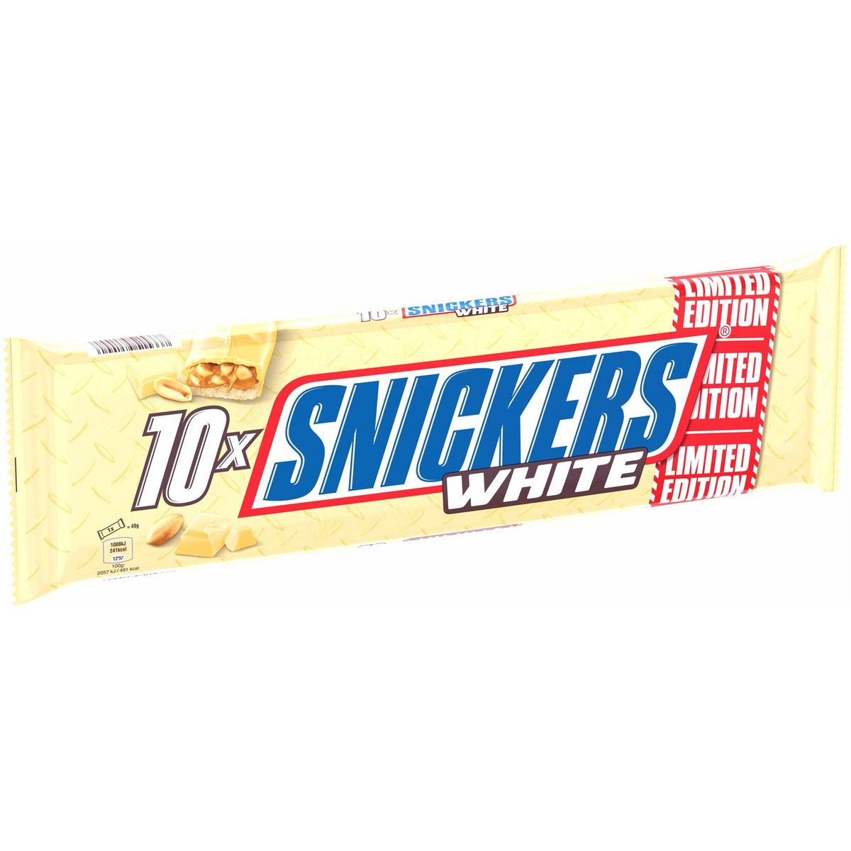 Snickers - Chocolat Blanc - Edition Limitée