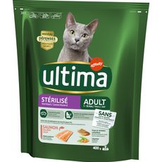 Ultima Ultimat Chat Sterilise Croquette Au Saumon 400g Pas Cher A Prix Auchan