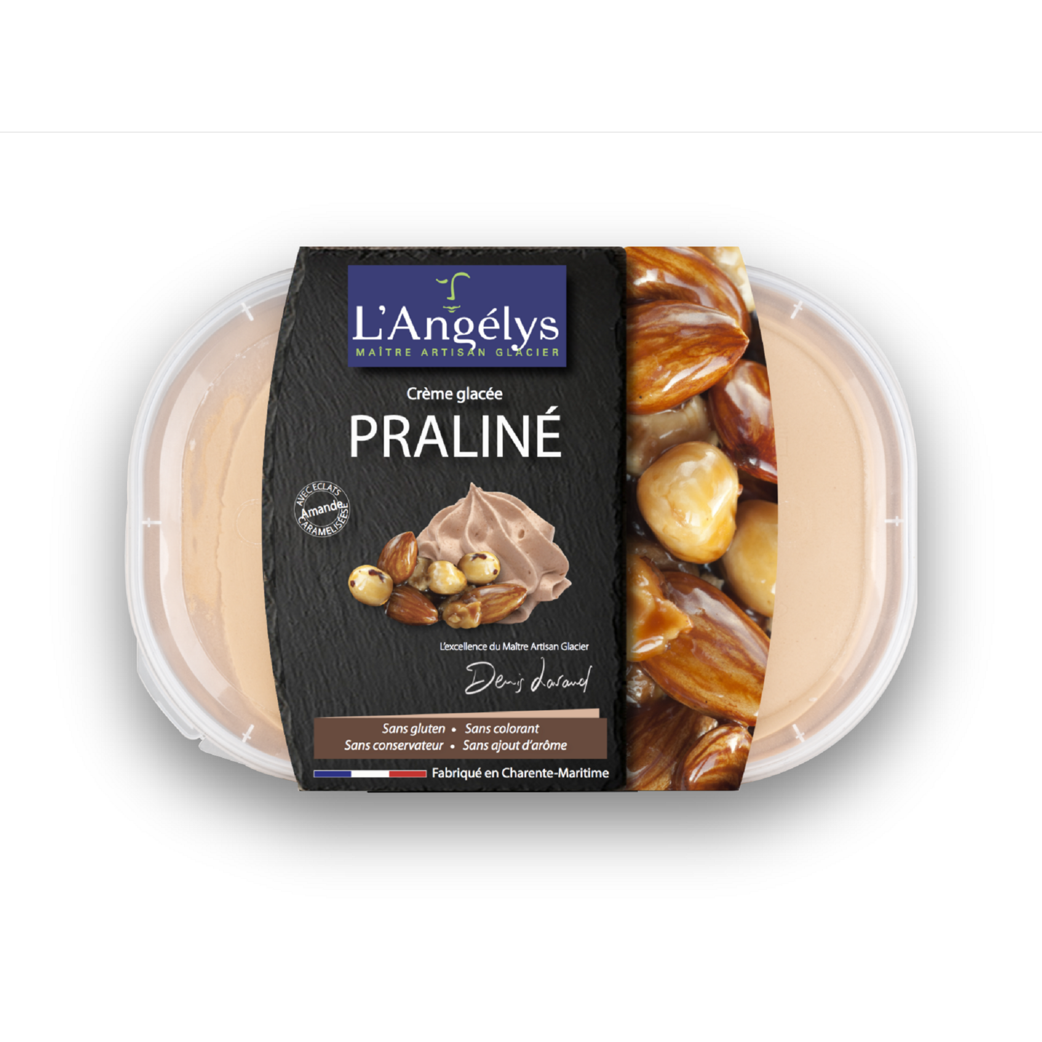 Livraison à domicile L'Angelys Crème Glacée Pâte à Tartiner, 450g