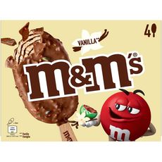 M&M'S M&M's Batônnet glacé à la vanille 244g 4 batônnets 244g