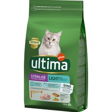 Ultima Croquettes Au Poulet Pour Chat Sterilise 1 5kg Pas Cher A Prix Auchan