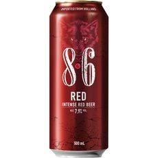 8,6 Bière red 7,9% boîte 50cl