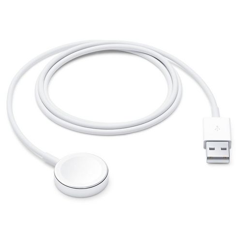 Câble de charge magnétique pour Apple Watch - 1 mètre - Blanc