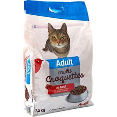 Ultima Croquettes Au Bœuf Pour Chat Sterilise Adulte 1 5kg Pas Cher A Prix Auchan