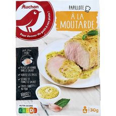 AUCHAN Auchan papillote à la moutarde 30g 30g