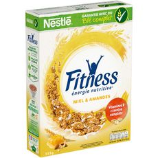 FITNESS Fitness céréales aux blé complet au miel et amandes 355g 355g