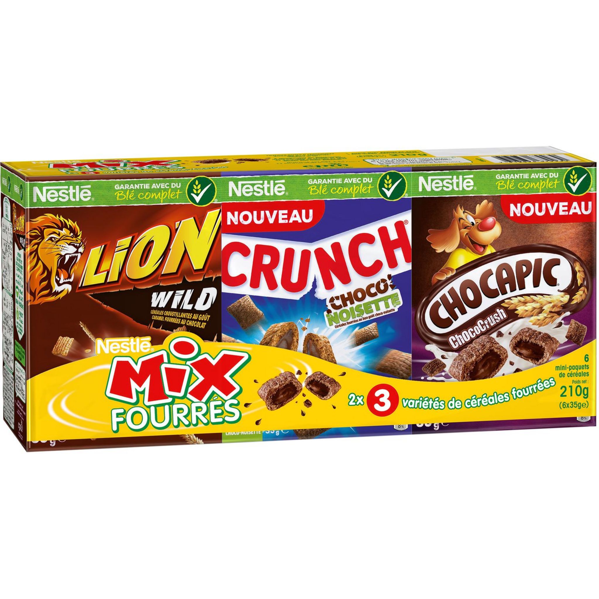 Nestlé Céréales Crunch (lot de 2) -  Chocolats