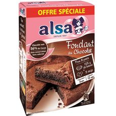 ALSA Alsa fondant au chocolat 320g offre économique