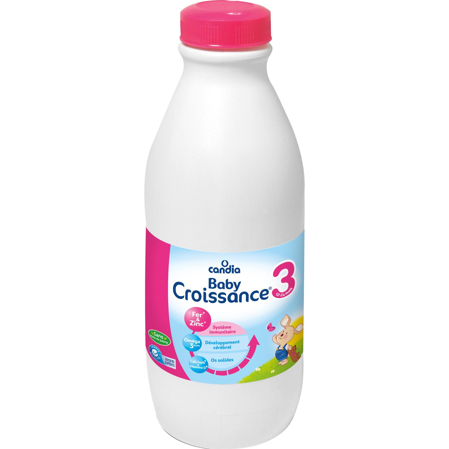 Grossiste Lait liquide baby croissance 3ème âge 6x1L - CANDIA