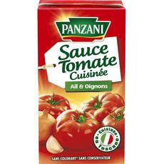 PANZANI Sauce tomate cuisinée ail oignons 500g