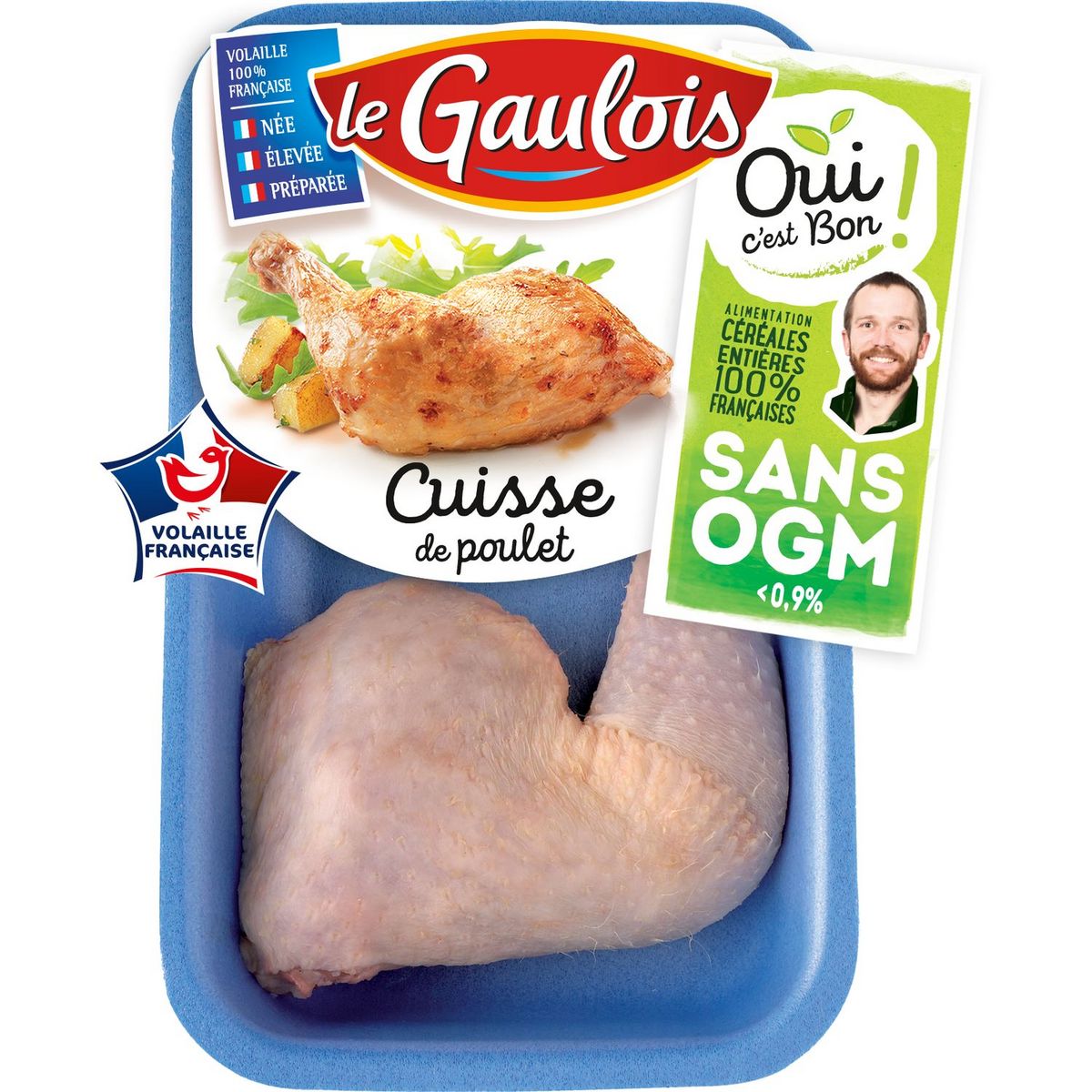 Le Gaulois Cuisse Poulet Blanc Fermier Pi Ces G Pas Cher Prix Auchan