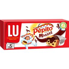 Pepito Lu Pepito Marbre Aux Pepites De Chocolat X5 135g Pas Cher A Prix Auchan