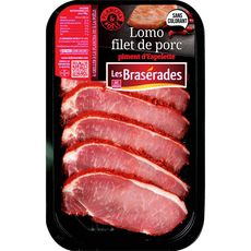 LES BRASERADES Lomo filets de porc au piment d'Espelette 300g