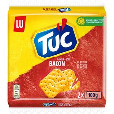TUC Tuc Crackers goût bacon 2x100g lot de 2 2x100g