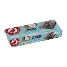 Auchan Genoise Lait Et Coco Sachets Individuels 10 Gateaux 350g Pas Cher A Prix Auchan