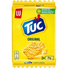 TUC Crackers salés original lot de 2 2x75g