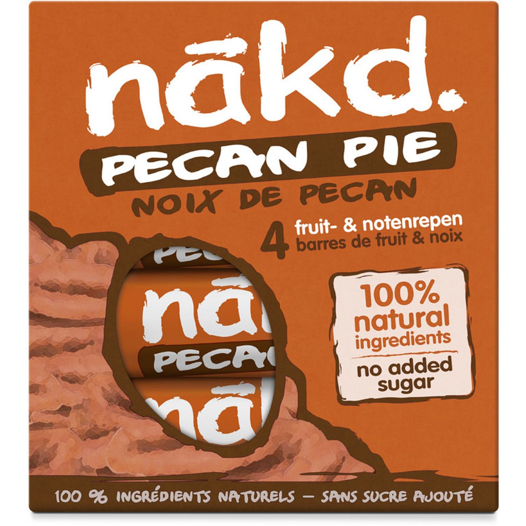 NAKD Barres de fruits et noix de pécan 4x35g pas cher 