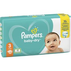 Pampers Pampers Baby Dry Mega Pack Couches Taille 3 5 9kg X100 100 Couches Pas Cher A Prix Auchan