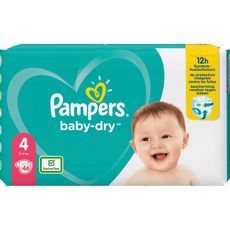Pampers Pampers Baby Dry Geant Couches Taille 4 10 15kg X41 41 Couches Pas Cher A Prix Auchan