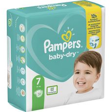 Pampers Pampers Baby Dry Geant Couches Taille 7 15kg Et X31 31 Couches Pas Cher A Prix Auchan