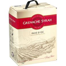 PIERRE CHANAU IGP pays d'OC grenache-syrah rosé 5l