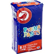 Auchan Baby Auchan Baby Couches Culottes Pyjama Pants 8 15 Ans 27 57kg X12 12 Couches Pas Cher A Prix Auchan