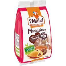 ST MICHEL Madeleines coeur au bon chocolat 15x25g