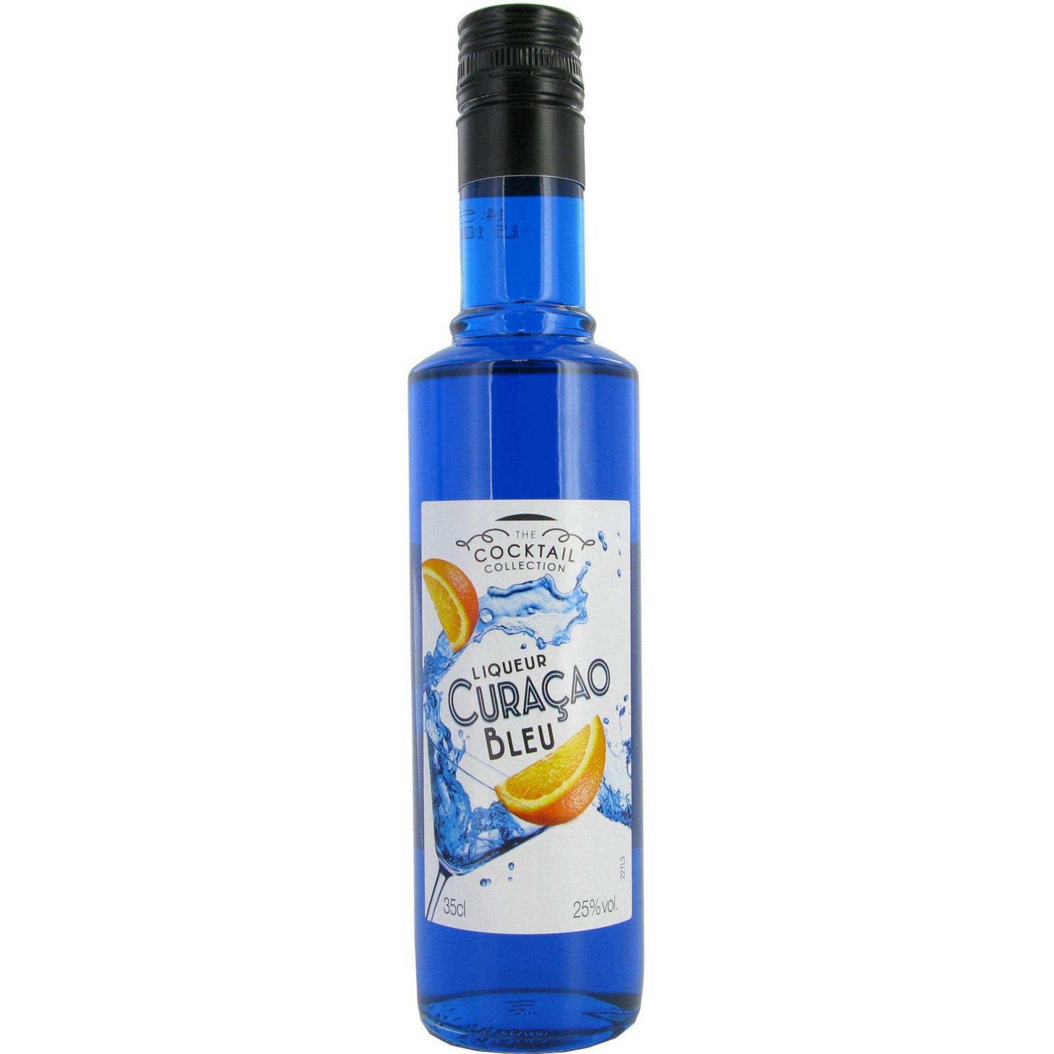 AUCHAN Cocktail collection curaçao bleu 25% 35cl pas cher 