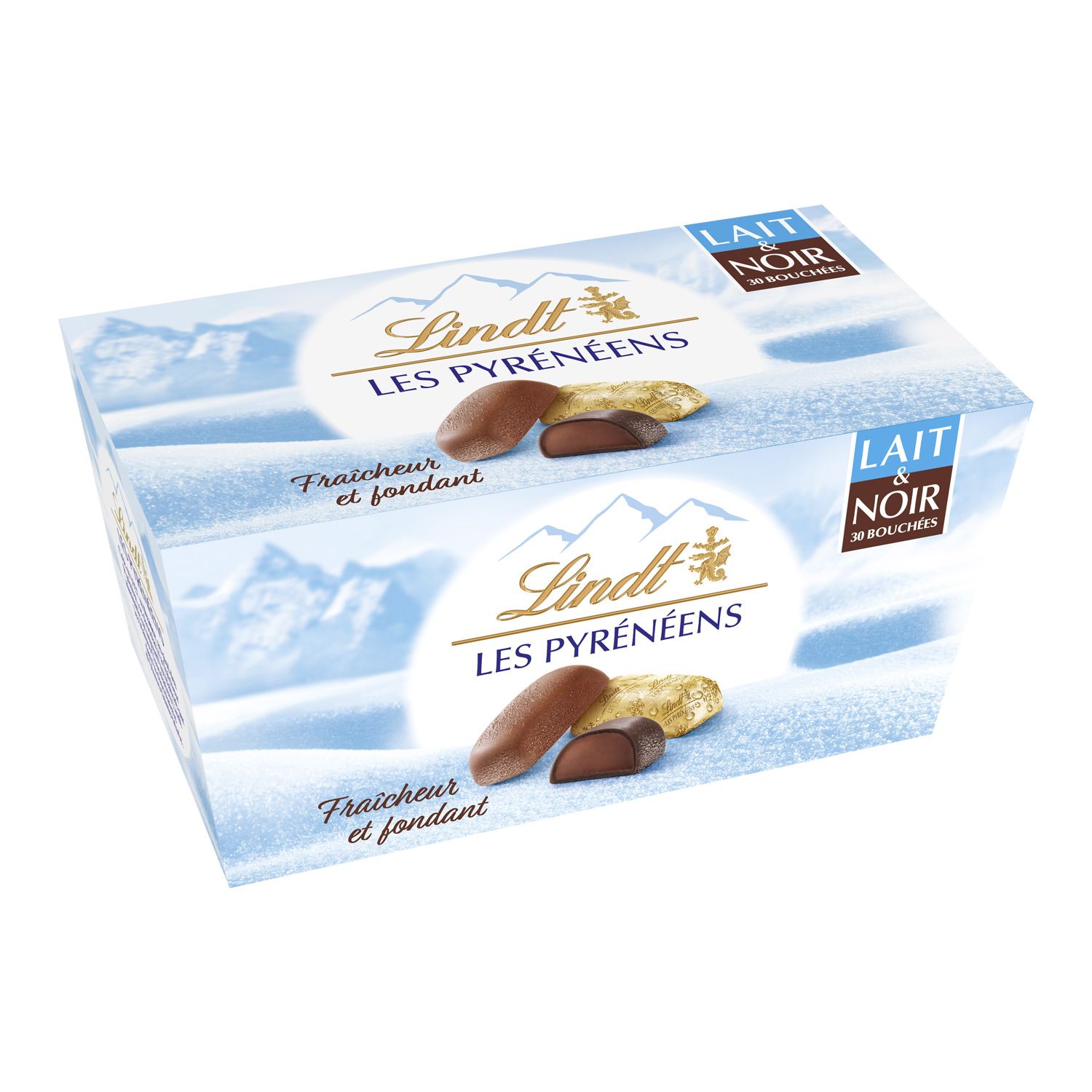 Lindt Les Pyrénéens l'Original Noir Ballotin 219g 