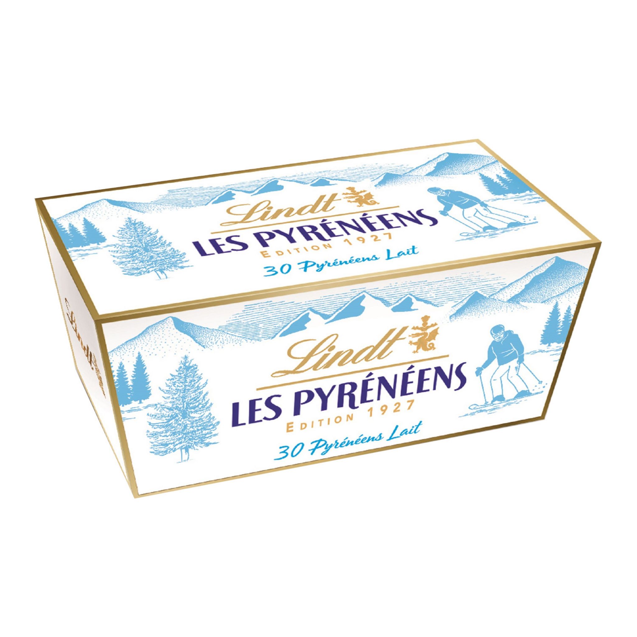 LINDT Pyrénéens Ballotin de chocolat au lait 219g pas cher 