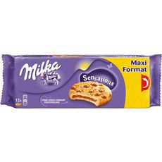 Milka Cookies Sensations Cœur Chocolat Format Familial 312g Pas Cher A Prix Auchan
