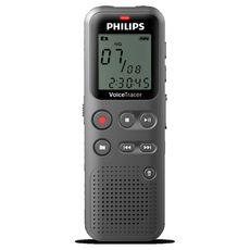 PHILIPS Dictaphone numérique Voice Tracer DVT1110 - Gris