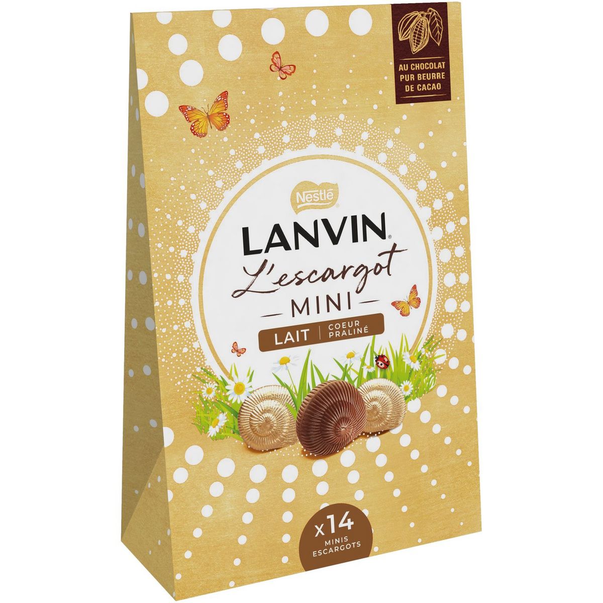 Chocolats Escargot Lanvin Lait & Noir