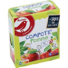 Compotes En Gourde Pas Cher A Prix Auchan