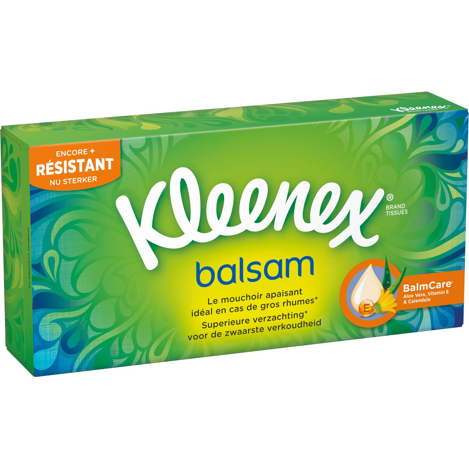 KLEENEX Boîte de mouchoirs balsam 72 mouchoirs pas cher 