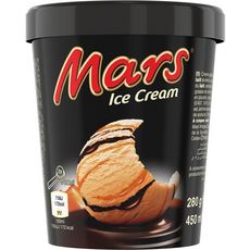 MARS Mars Pot de crème glacée caramel et sauce chocolat 280g 280g