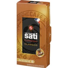 SATI Café classique en capsule compatible Nespresso 10 capsules 55g