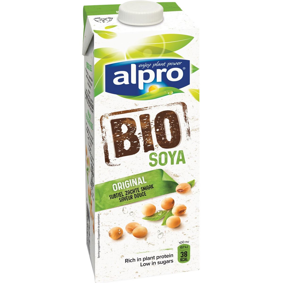 ALPRO Boisson de soja 100% végétale riche en protéines 1 l – Corail Market