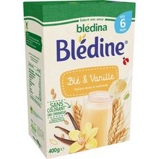 Bledina Bledine Cereales En Poudre A La Vanille Des 6 Mois 400g Pas Cher A Prix Auchan