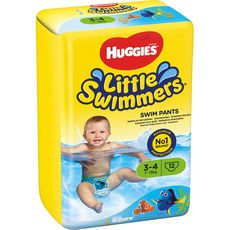 Huggies Little Swimmers Couches De Bain T3 4 7 15kg 12 Couches Pas Cher A Prix Auchan