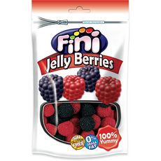 FINI Fini Jellies Berries Bonbon gélifié mûre et framboise 180g 180g