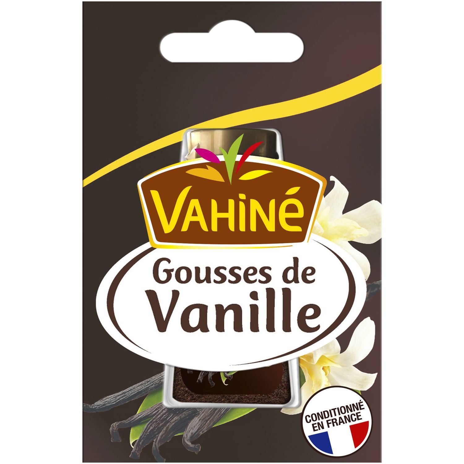 Gousses de Vanille en poudre sucrées, Vahiné (8 g)  La Belle Vie : Courses  en Ligne - Livraison à Domicile