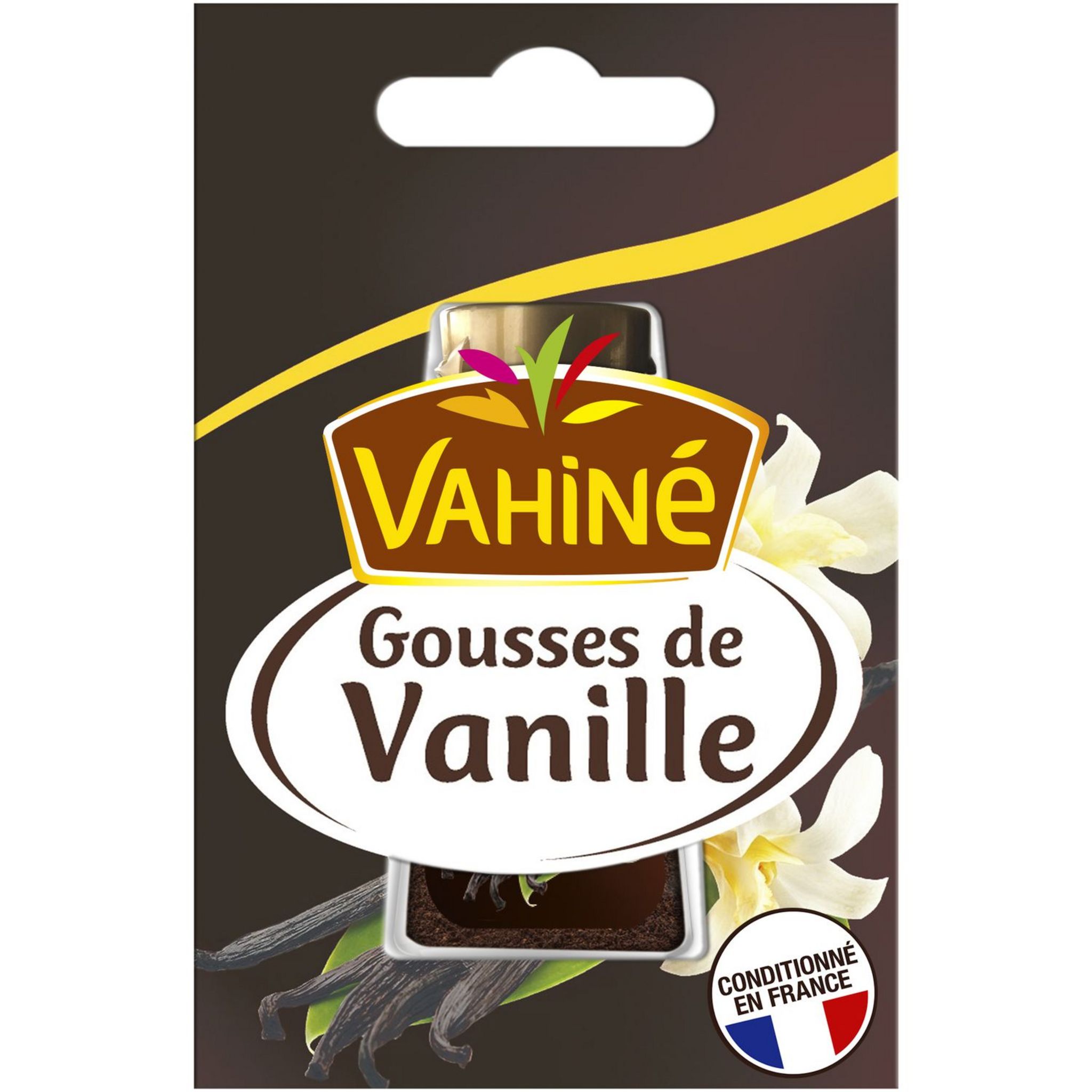 Gousses de Vanille en poudre sucrées, Vahiné (8 g)