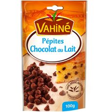 VAHINE Pepites de chocolat au lait 100g