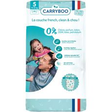 Carryboo Carryboo Couches Ecologiques Dermo Sensitives Taille 5 12 25kg X44 44 Couches Pas Cher A Prix Auchan