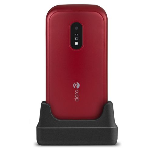 Téléphone portable Doro 6040 - Rouge/blanc
