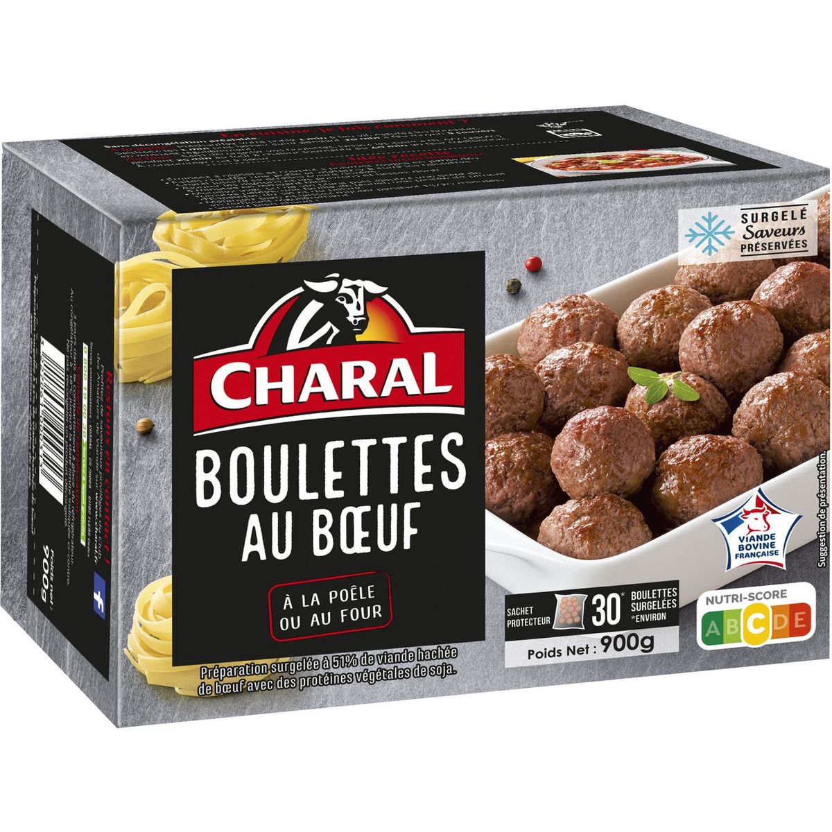 Charal Boulettes Au Boeuf Et L Oignon Pi Ces G Pas Cher Prix